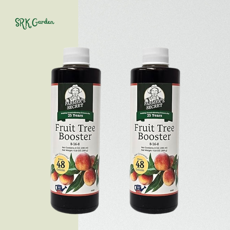 Fruit Tree Booster Fertilizer - Super Concentrated and Phosphorus Rich - Formulated for All Fruit Trees Including Peach, Banana, and Apple
