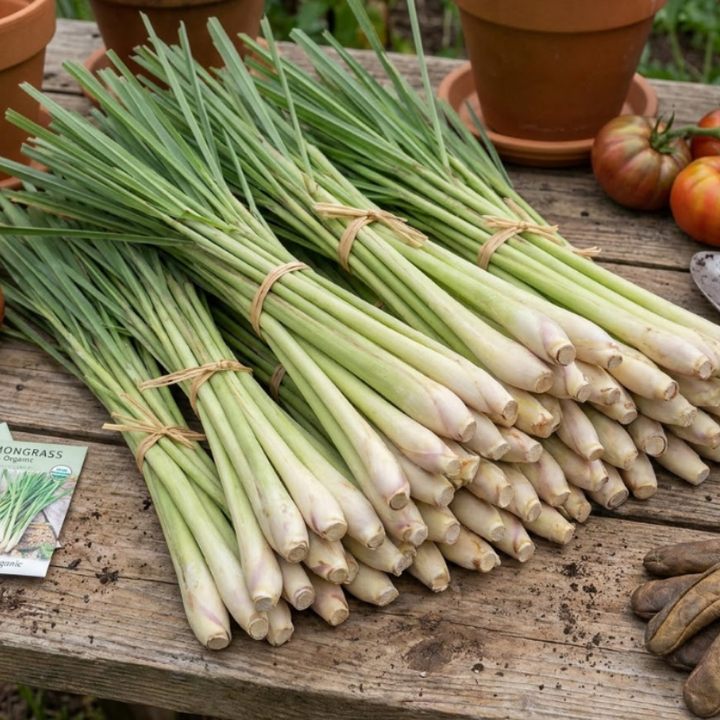 Lemongrass Herb Seeds, Heirloom , Medicinal Herb, Non-GMO