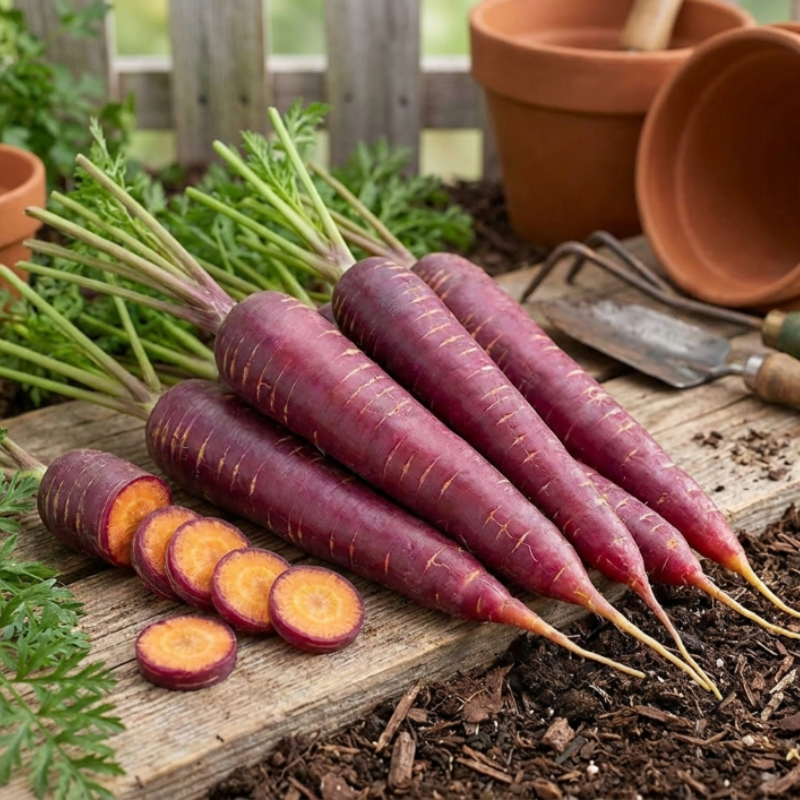 150+ Cosmic Purple Carrot Seeds