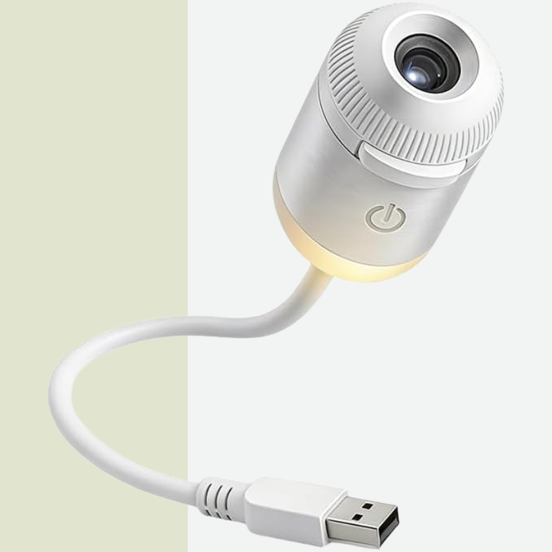 2-in-1 Galaxy Projector Night Light Multi Projection Films Starry Sky Night Light USB