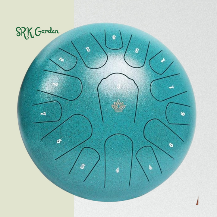 Steel Tongue Rain Drum , Waterproof for Outside, Mini Hand Yard Rhythm for Outdoor Garden Symphony