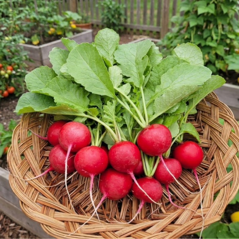 250+ Cherry Belle Radish Heirloom Seeds