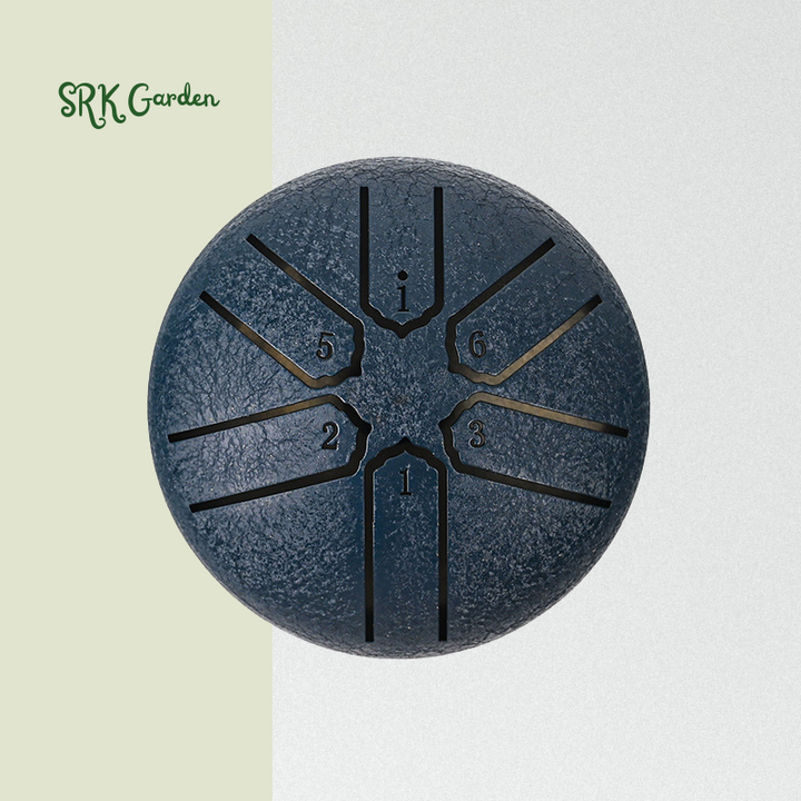 Steel Tongue Rain Drum , Waterproof for Outside, Mini Hand Yard Rhythm for Outdoor Garden Symphony