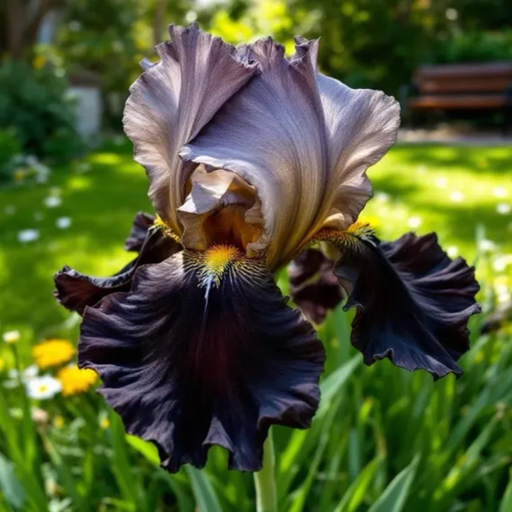 Bronze iris Colorful Mix Bulbs in Spring to Fall, Full Sun Low Maintenance