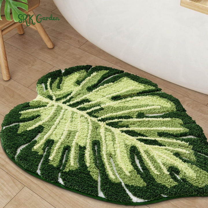 Cute Fruit-Shaped Absorbent Bathroom Mat – Soft Faux Cashmere, Anti-Dirt Entry Rug, Easy-Clean Door Mat