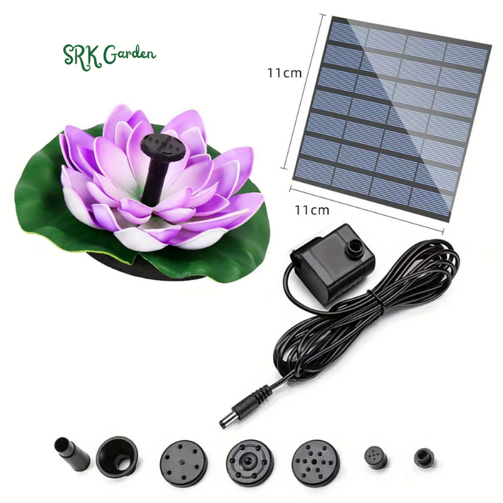 Solar Bird Bath Fountains Pump | Fountain with 6 Nozzle
