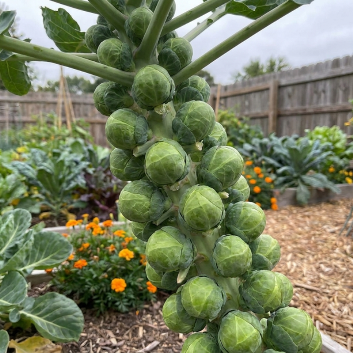 50+ Organic Brussels Sprouts Seeds