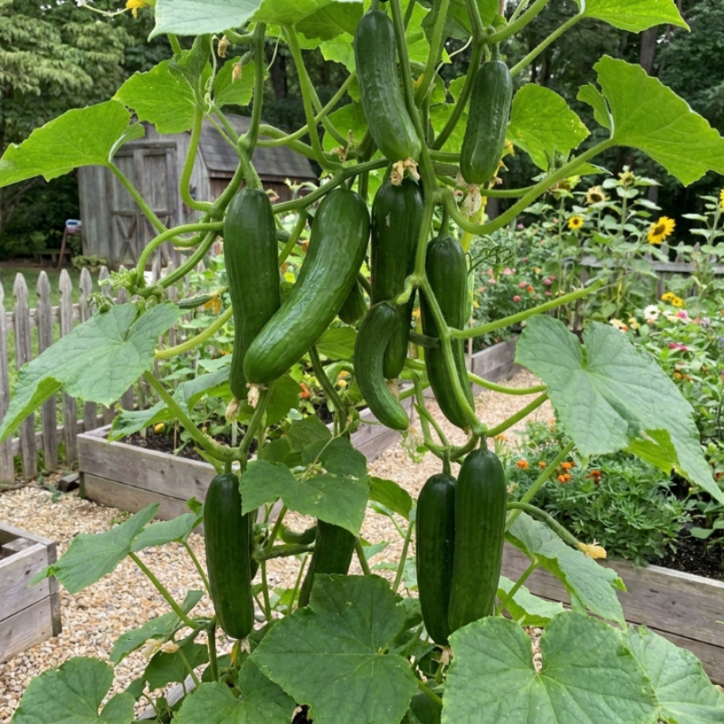 50+ Tendergreen Burpless Cucumber Seeds