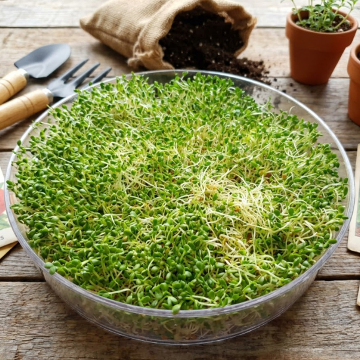 Sprouting & Microgreen Seeds – Mung Bean & Organic Alfalfa