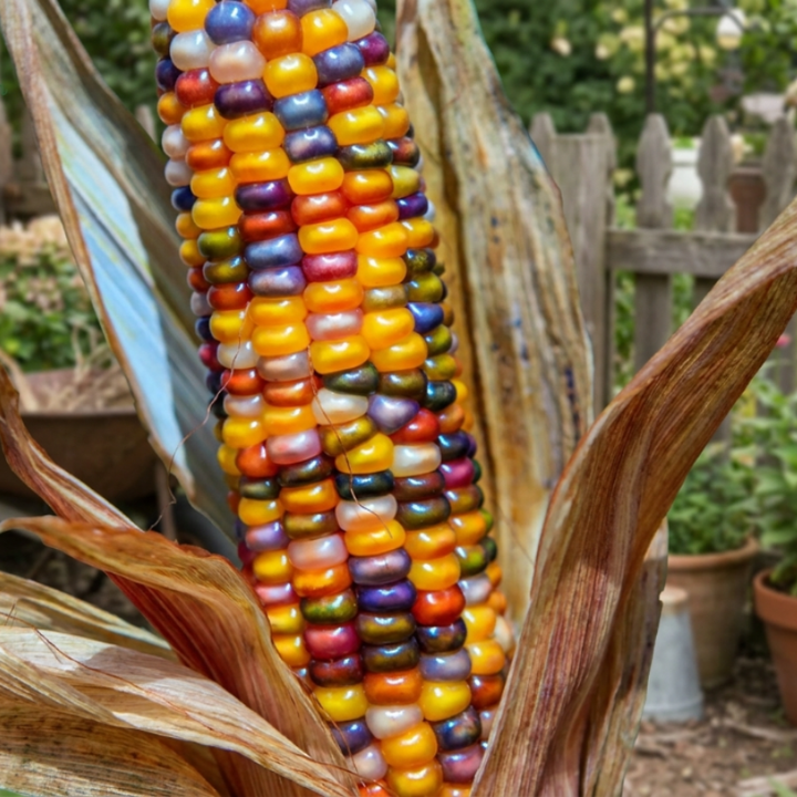 20+ Glass Gem Corn Seeds, Ornamental Corn