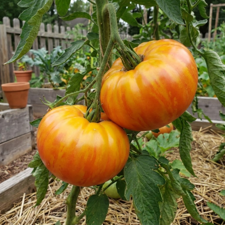Golden Tomato Seed Duo – Amana Orange & Pineapple.