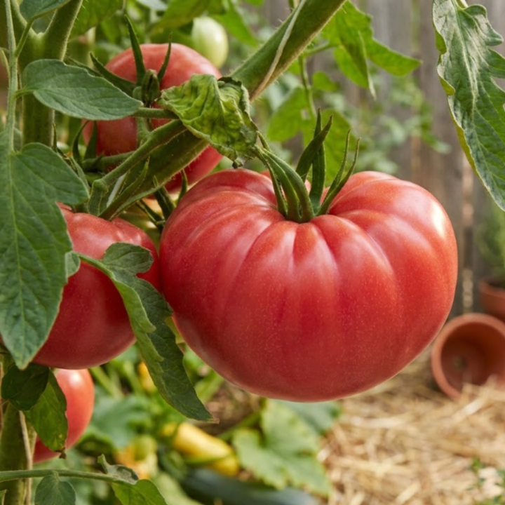 Heirloom Beefsteak Tomato Seeds – Beefsteak, Brandywine Red & Mortgage Lifter