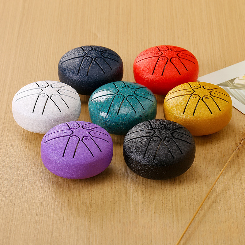 Steel Tongue Rain Drum , Waterproof for Outside, Mini Hand Yard Rhythm for Outdoor Garden Symphony