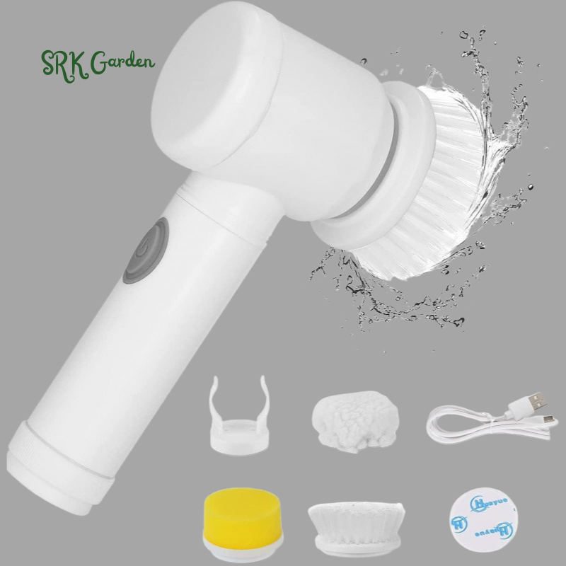 Electric Cleaning Brush – Wireless, Handheld Scrubber for Kitchen & Bathroom