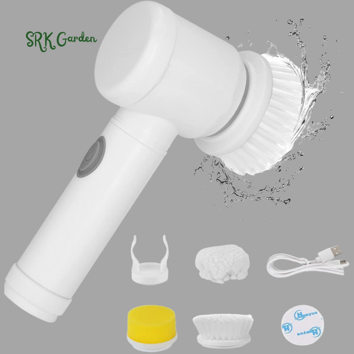 Electric Cleaning Brush – Wireless, Handheld Scrubber for Kitchen & Bathroom