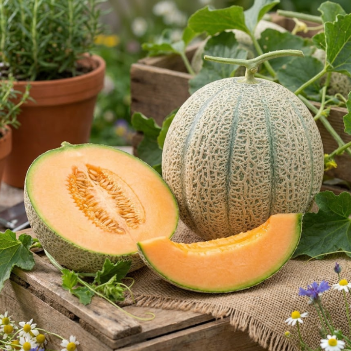 50+ Hales Best Jumbo Cantaloupe Melon Seeds