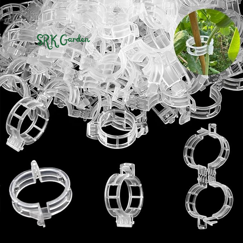 Tomato Clips for Climbing Plants - Plant Support Clips 120 Pack