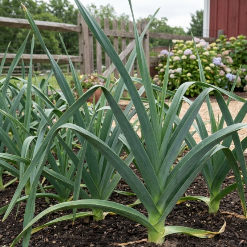 200+ American Flag Leek Seeds