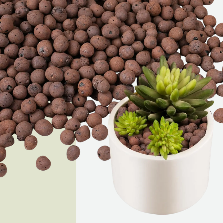 Reusable Hydroponic Clay Pebbles Natural For Gardening