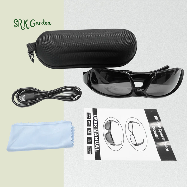 Glasses Camera HD 1080P Video Take Photo Outdoor Video Recorder Cycling
