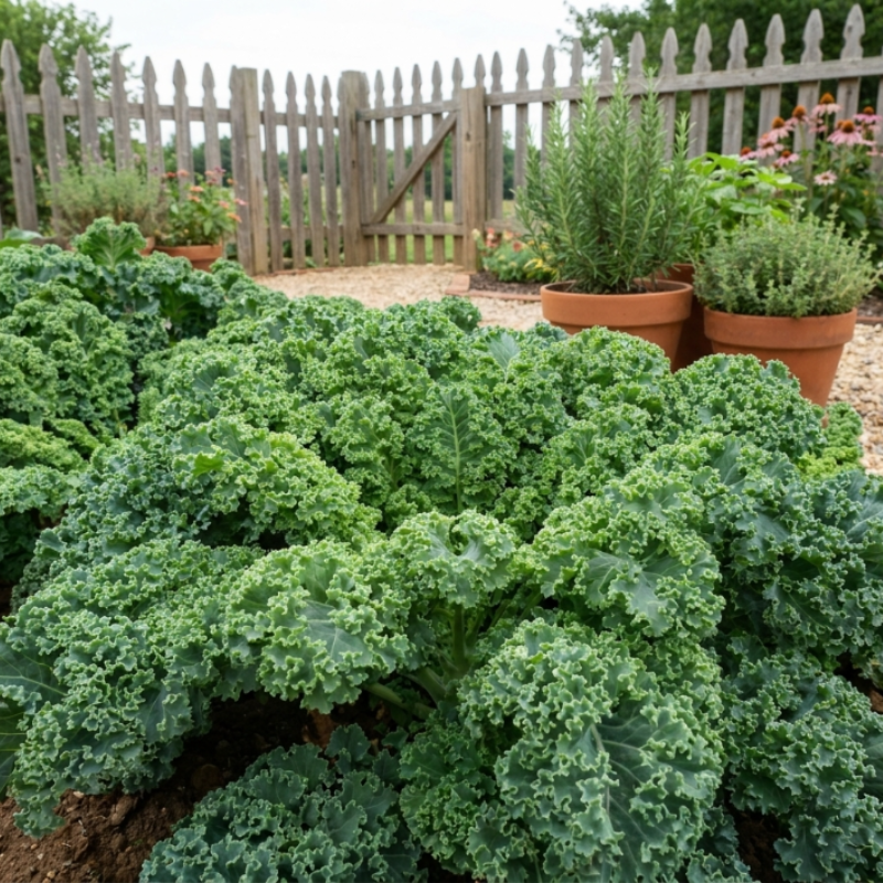 300+ Vates Blue Curled Kale Seeds