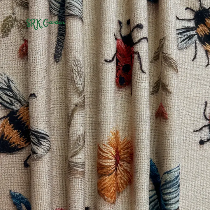 Women's Lightweight All-Over Print Sweater - 3D Insect & Floral Design