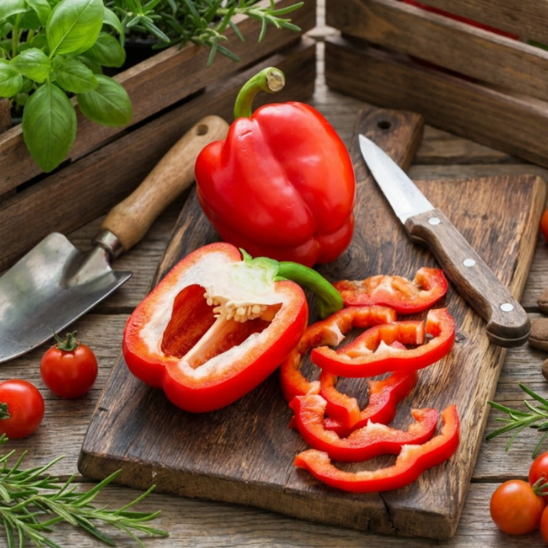 Sweet Pepper Seeds – Bell, Mini Sweet & Cubanelle Peppers, Non-GMO Garden Vegetable Seeds