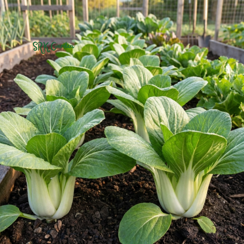 Pak Choi Chinese Cabbage White Stem | 150+ Seeds