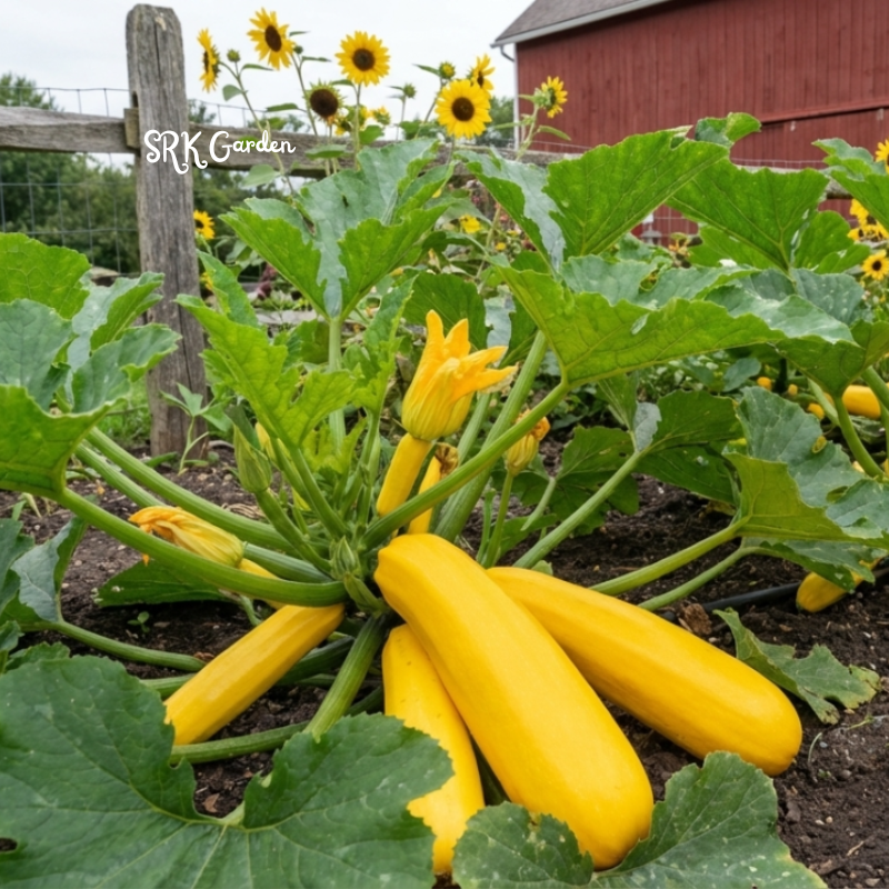 50+ Prolific Straightneck Summer Squash Seeds