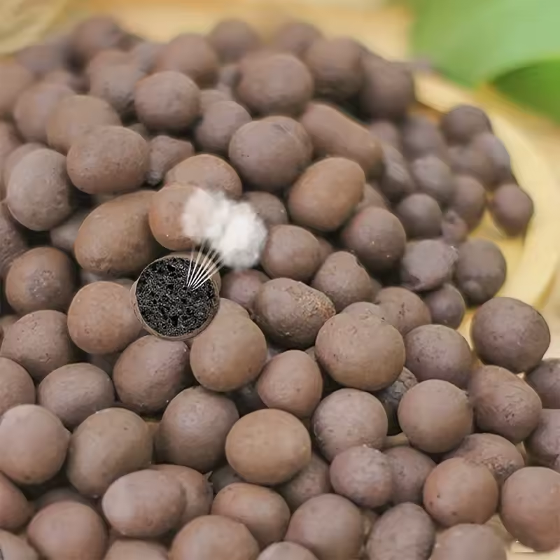 Reusable Hydroponic Clay Pebbles Natural For Gardening