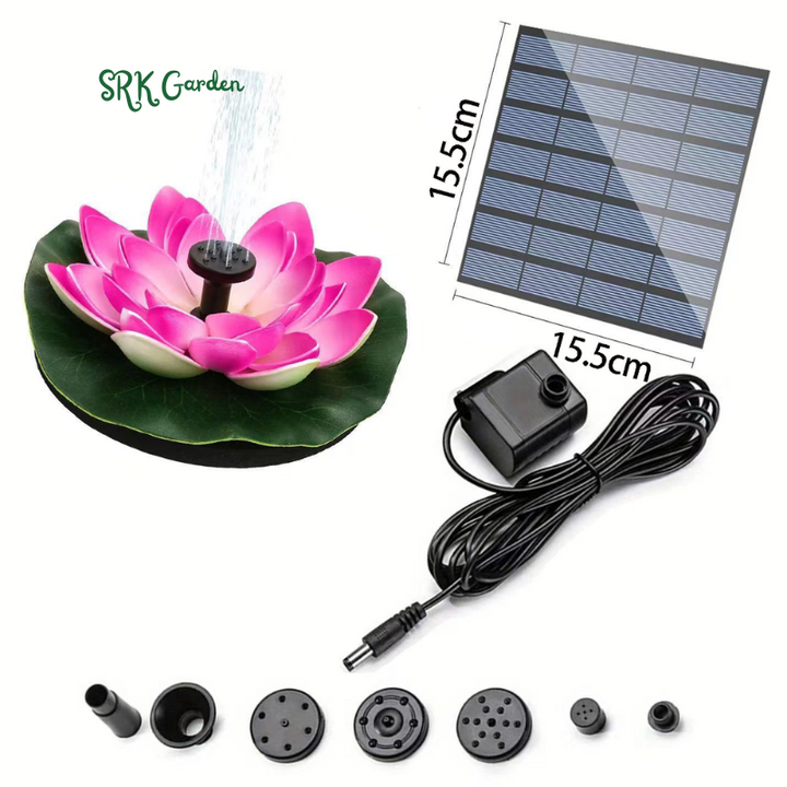 Solar Bird Bath Fountains Pump | Fountain with 6 Nozzle