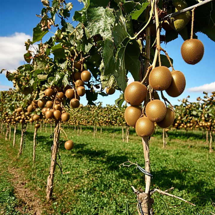 Kiwi Fruit Tree - Live Plant Actinidia Deliciosa - Beautiful Edible Vining Fruit Bearing Tree for Patio and Garden