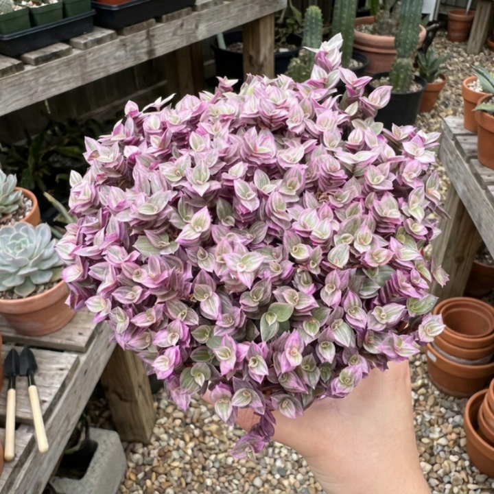 Callisia Repens, Pink Lady Plant, Pink Panther, Creeping Inch Plant, Turtle Vine, Pink Tradescantia, Cute Plant in 2", 4", 6" pot