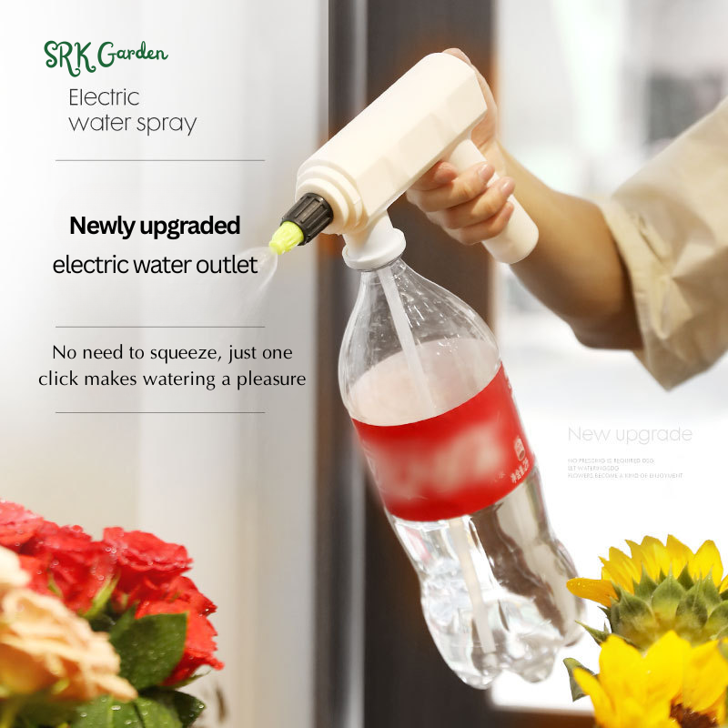Electric Plant Spray Bottle Watering Can Head Multifunctional