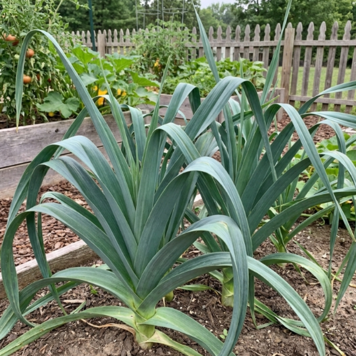 200+ American Flag Leek Seeds