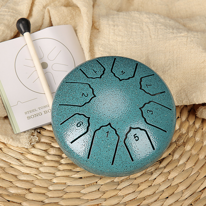 Steel Tongue Rain Drum , Waterproof for Outside, Mini Hand Yard Rhythm for Outdoor Garden Symphony