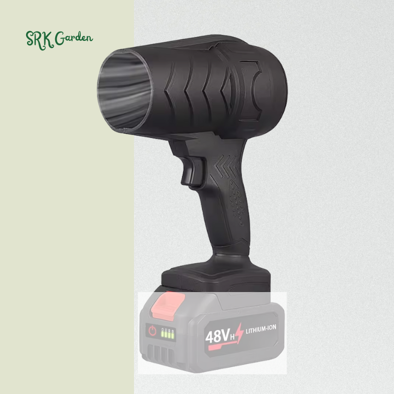 Big Storm Turbine Fan, Rechargeable Lithium Battery Storm Machine,Blowing Force,Max. Speed 35000r/Min