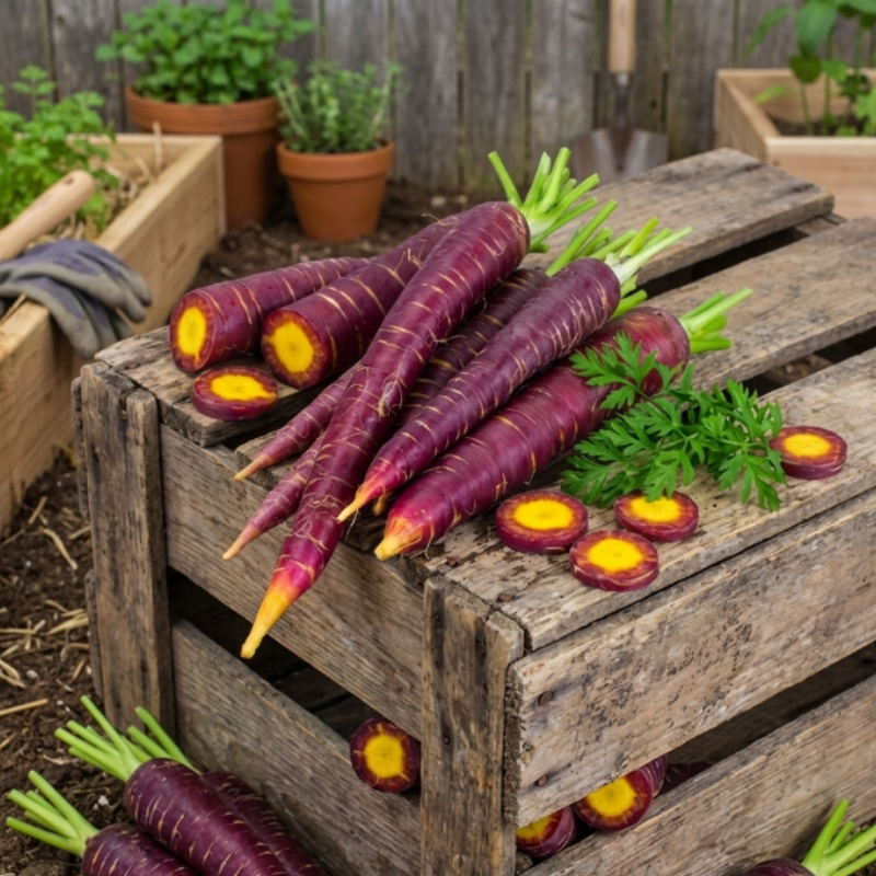 150+ Cosmic Purple Carrot Seeds