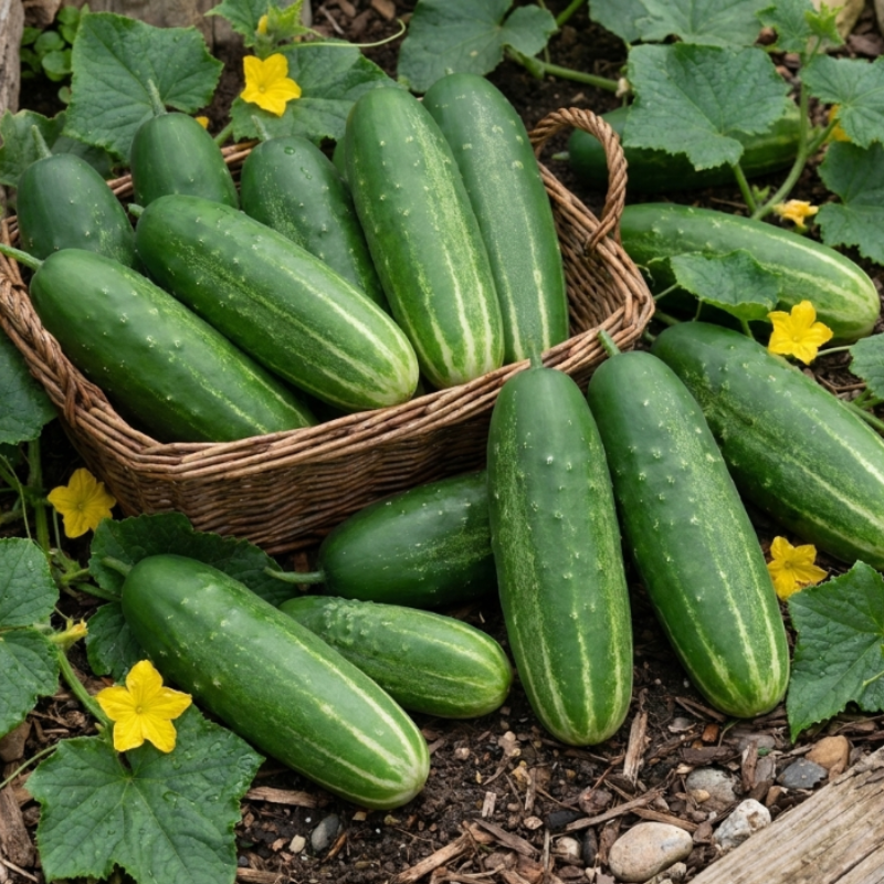 50+ Straight Eight Cucumber Seeds