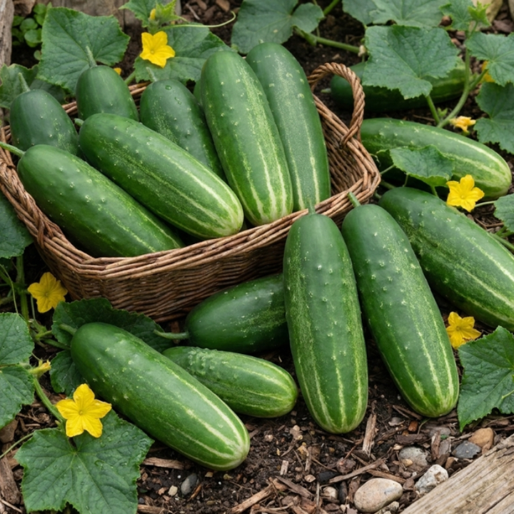 50+ Straight Eight Cucumber Seeds