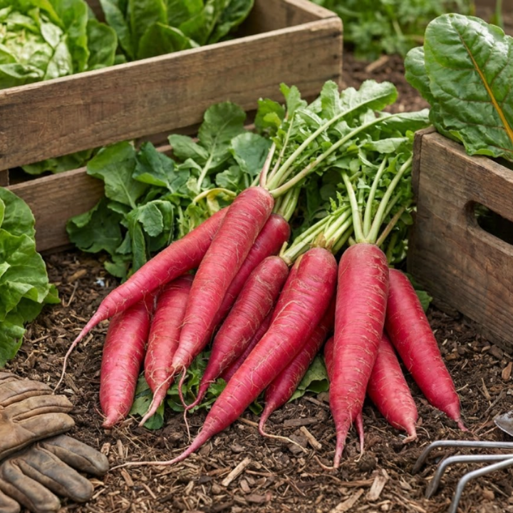 Red & Black Carrot Seeds – Atomic Red & Black Nebula
