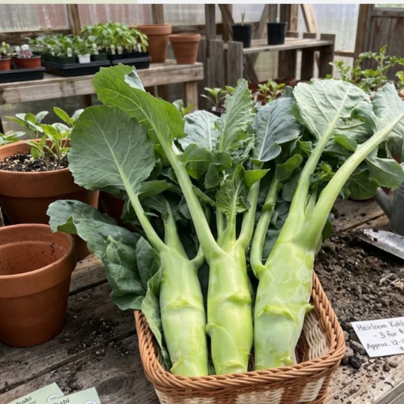 Thick Stem Chinese Broccoli - Kailaan | 100 Seeds