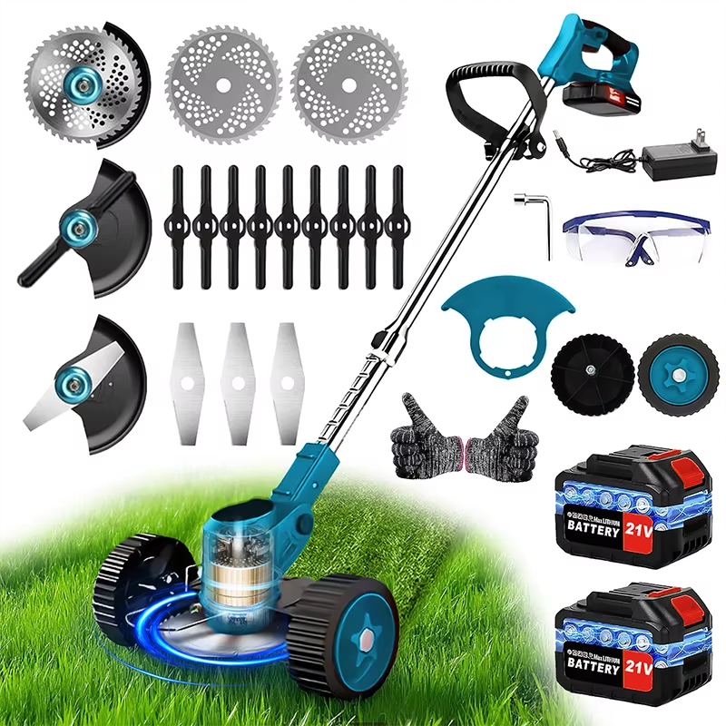 New model for 2025 Cordless Lawn | Trimmer Mower Brush Cutter Weed Cutter for Garden and Yard Lawn