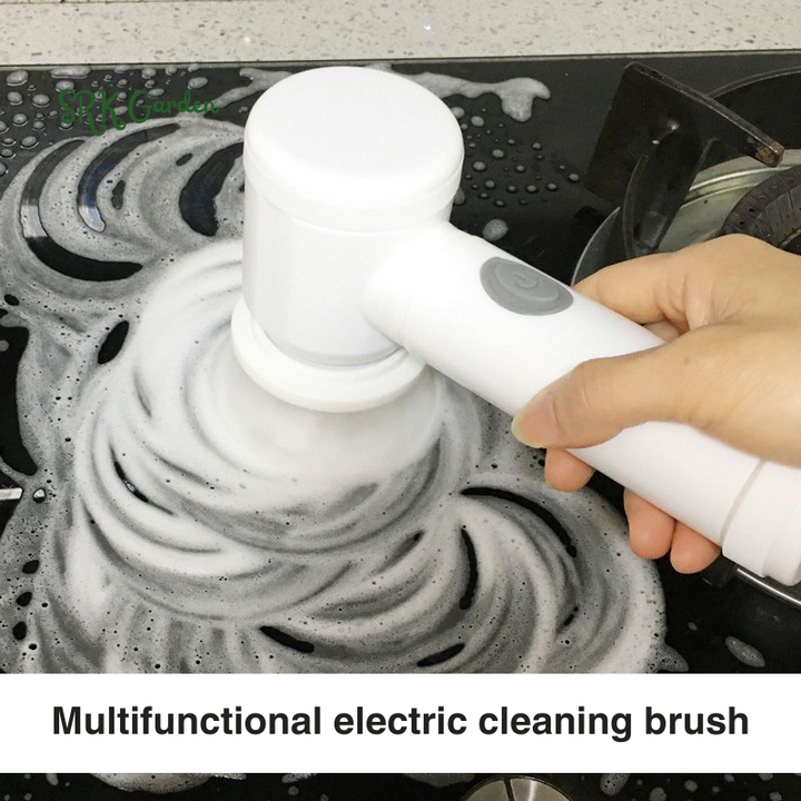 Electric Cleaning Brush – Wireless, Handheld Scrubber for Kitchen & Bathroom