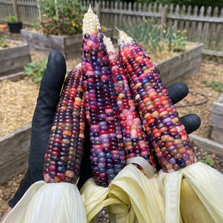 20+ Glass Gem Corn Seeds, Ornamental Corn