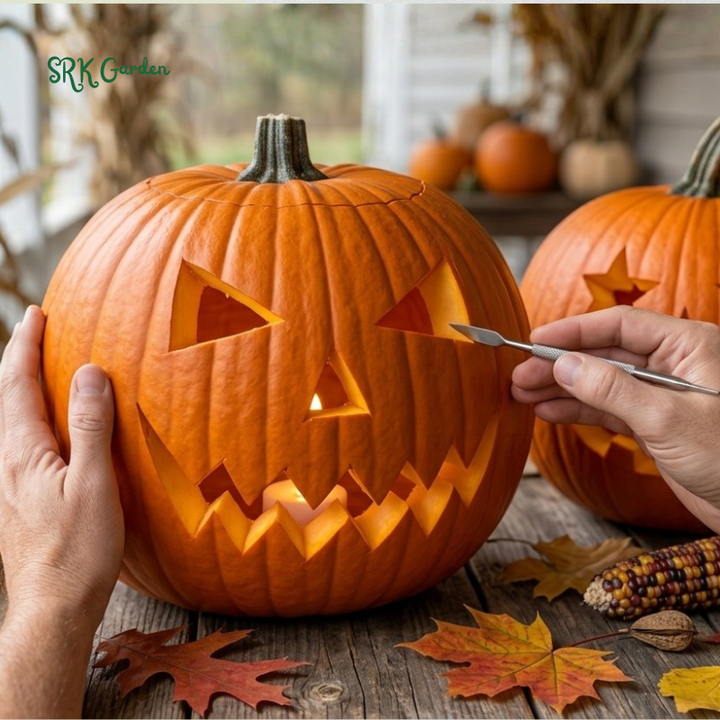 20+ Jack O Lantern Pumpkin Seeds, Hallowen decoration