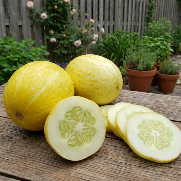 30+ Lemon Cucumber Seeds, Cucumis sativus