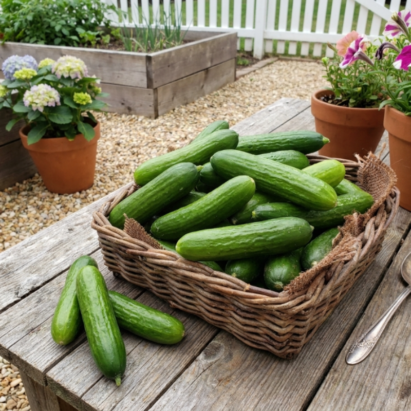 50+ Tendergreen Burpless Cucumber Seeds