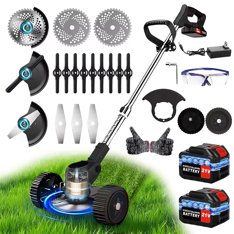 New model for 2025 Cordless Lawn | Trimmer Mower Brush Cutter Weed Cutter for Garden and Yard Lawn