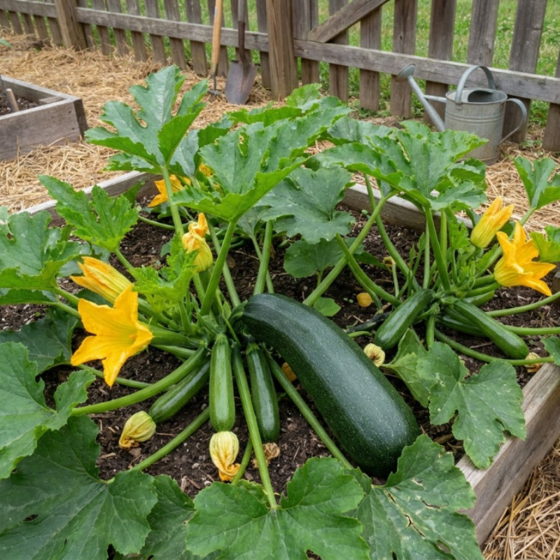 Dark Green Zucchini Seeds
